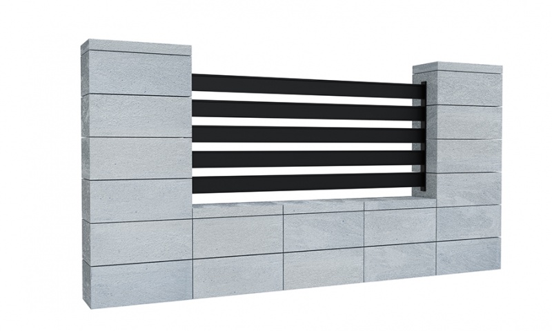 Ogrodzenie Gladkie Styrobud Fini Bianco 800x480