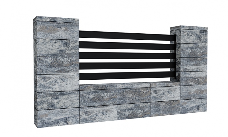 Ogrodzenie Gladkie Styrobud Fini Korten 800x480